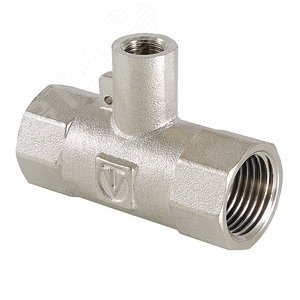 Тройник 1/2'х M10 х1/2' ВР под датчик теплосчётчика