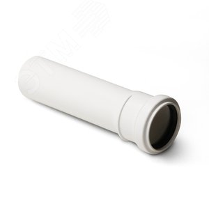Труба канализационная 50x150 мм PP, однораструбная, малошумная, белая