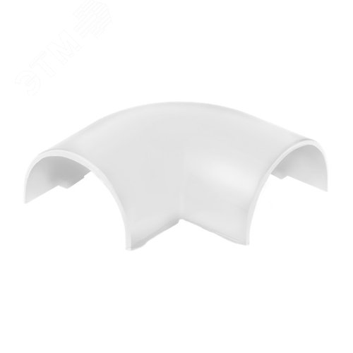 Угол плоский для кабель-канала 20х12 Белый MultiSet