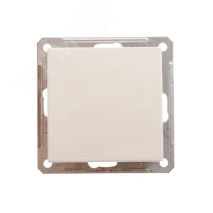 Переключатель W59 AQUA одноклавишный 10АХ IP44 механизм слоновая кость