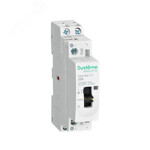 Контактор модульный City9 Set 2P 2НО 25A AC 230В-230В