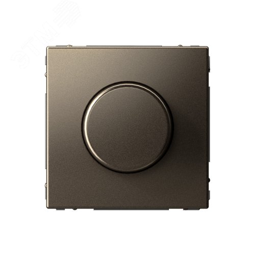 ARTGALLERY светорегулятор (диммер) повор-нажим, LED, RC, 400Вт, механизм, мокко