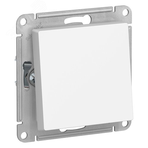 Переключатель одноклавишный ATLASDESIGN AQUA IP44 схема 6 10АХ механизм белый