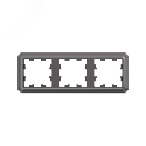 ATLASDESIGN ANTIQUE 3-постовая рамка, универсальная, МОККО
