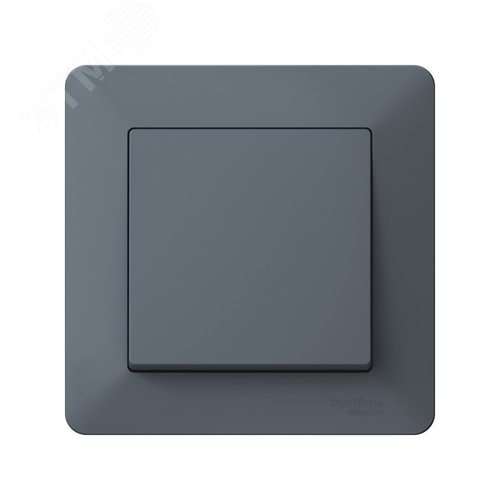 ATLASDESIGN AIR 1-постовая РАМКА, ГРИФЕЛЬ/дымчатый черный