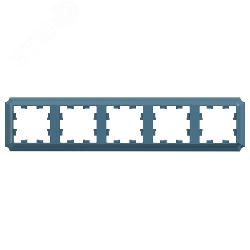 ATLASDESIGN ANTIQUE 5-постовая рамка, универсальная, ИЗУМРУД