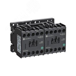 Реверсивный контактор MC2K 6A 1НЗ AC24V 50/60Hz