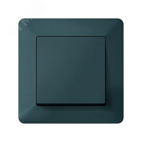 ATLASDESIGN AIR 1-постовая РАМКА, ИЗУМРУД/дымчатый черный
