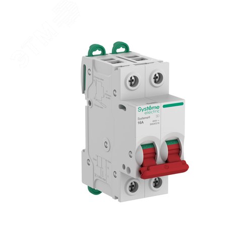 Выключатель нагрузки (ВН) 2P 16A 400В Systeme9