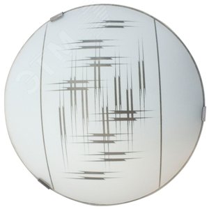 Светильник НПБ- 01-2х60-139 М16 Элегант 300 матовый белый /клипсы штамп металлик индивидуальная упаковка