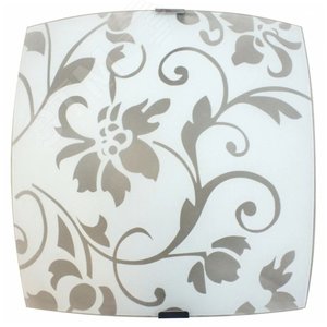 Светильник НПБ-09-60-003 Эрика 300х300 матовый белый клипсы штамп индивидуальная упаковка