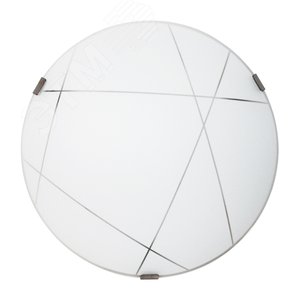 Светильник Контур 250 НПБ 01-60-130 М15 матовый белый клипсы штамп металлик ИУ