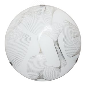 Светильник Бриз 300 НПБ 01-2х60-139 М16 глянцевый белый клипсы штамп металлик ИУ