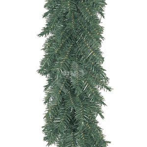 Гирлянда шлейф еловый, 2,7 м, диаметр 30 см Ветки Литые + ПВХ