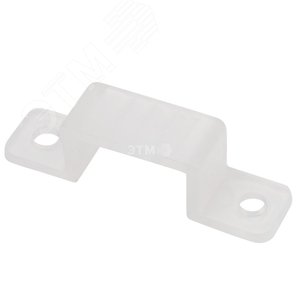 Клипса пластиковая для двухстороннего гибкого неона 8х16 мм