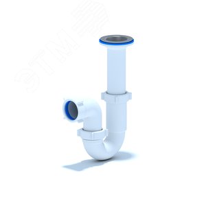Сифон для мойки АНИ 1 1/2'X40 прямоточный бутылочный