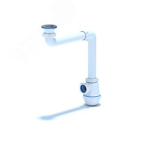 Сифон для мойки АНИ Грот 1 1/2'x40 смещенный