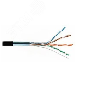 Витая пара F/UTP кат 5e 4х2х0.51 AWG24 Premium PE OUT