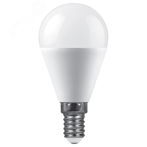 Лампа светодиодная LED 20вт Е14 дневной матовый шар