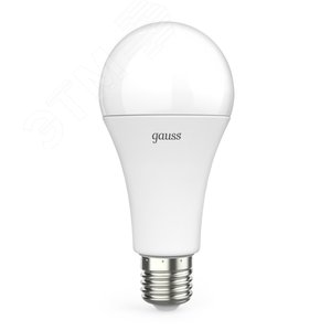 Лампа светодиодная LED 22 Вт 1900 лм 3000К А70 груша теплый E27 AC 220В Black