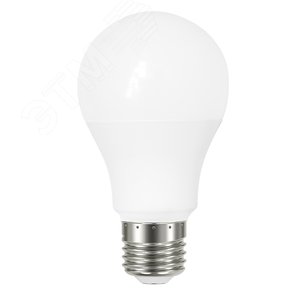 Лампа светодиодная LED 10 Вт 920 лм 6500К А60 груша холодный E27 AC 220В Black