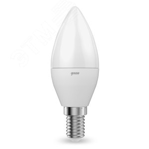Лампа светодиодная LED 9.5 Вт 890 лм 3000К свеча теплый E14 AC 220В Black