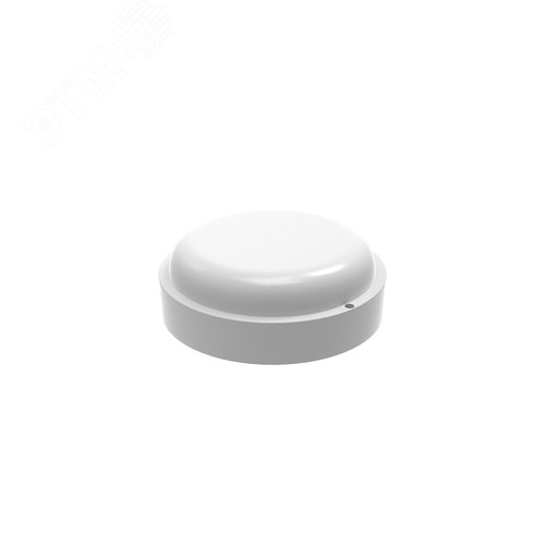 Светильник светодиодный ДБП 12 Вт 1200 лм 4000К AC 220В Белый IP65 круг D140х48мм Пластик ЖКХ с дежурным режимом и микроволновым датчиком Elementary