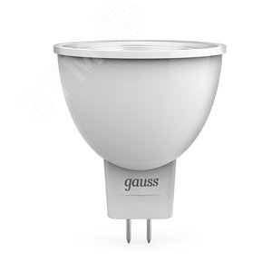 Лампа светодиодная LED 3 Вт 290 лм 3000К софит MR11 теплый GU4 AC 220В Black