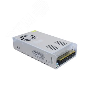 Блок питания для светодиодной ленты 360 Вт AC 100-264В Uвых 24В IP20 214х114х50мм Black