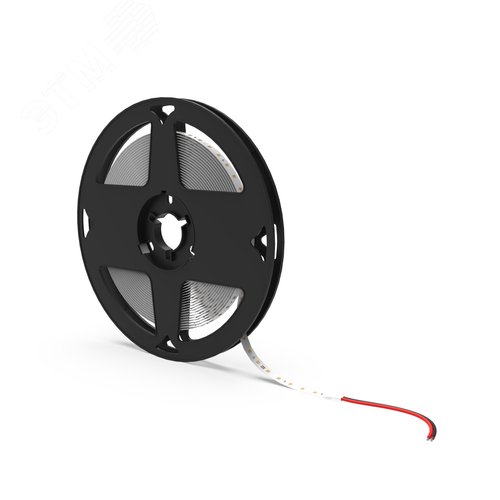 Лента светодиодная 6 Вт/м DC 24В 3000К IP20 60LED SMD2835 800 лм/м Black Gauss