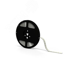 Лента светодиодная 4.8 Вт/м DC 12В Зеленый IP66 60LED SMD2835 210 лм/м Black