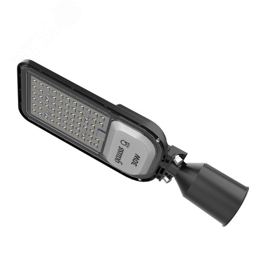 Светильник уличный консольный ДКУ 50 Вт 6000 лм 5000К AC 220В IP65 370х145х45мм широкая КСС Ш Qplus