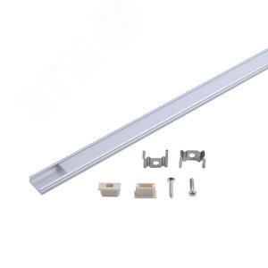 Профиль для светодиодной ленты 1000х15х6мм прямой Аксессуары