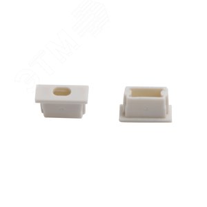 Заглушки для врезного профиля светодиодной ленты 2 заглушки в пакете Аксессуары
