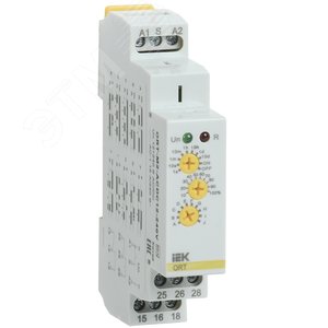 Реле времени ORT многофункциональное 2 контакта 12-240В AC/DC IEK