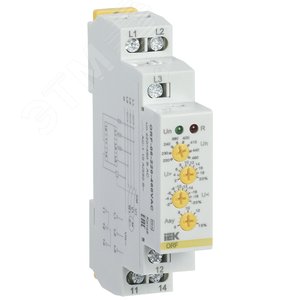 Реле контроля фаз ORF-06 трехфазное 220-460В AC IEK