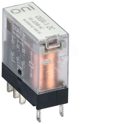 Реле общего назначения OGR-1 2C 220В AC ONI