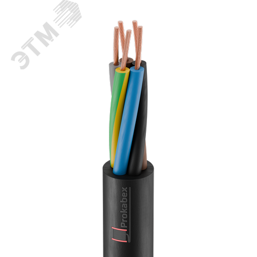 Кабель силовой КГТП-ХЛ 5х2,5(N,PE) 220/380 -2ТРТС