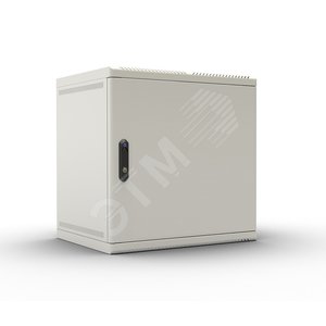 Шкаф телекоммуникационный настенный 9U (600х650) дверь металл