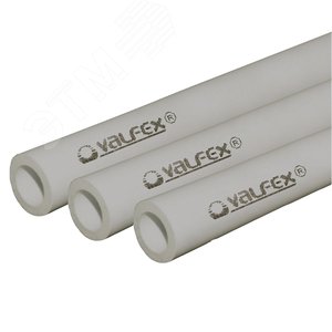 Труба полипропиленовая 20x3.4 SDR 6 PN 20 PPR серая, хлыст 2м