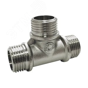 Тройник с никелевым покрытием ННН 1/2'x1/2'x1/2'