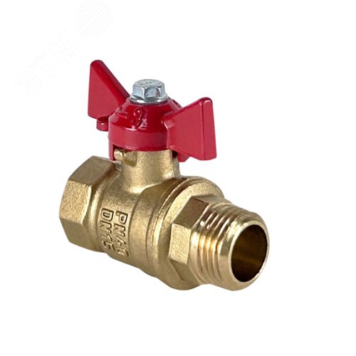Кран шар DeltaPro 3/4 В/Н ручка-бабочка