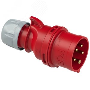 Вилка кабельная 16А/400V/3P+N+E/IP44