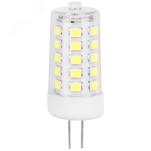 Лампа светодиодная LED 7Вт капсула G4-JC-7W-830-12V G4 GREEN LINE