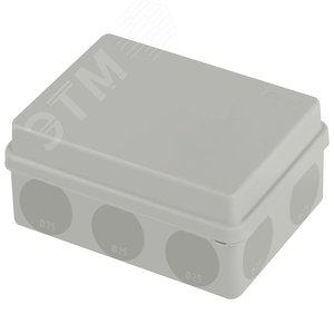 Коробка распаячнаяKOR-150-110-70-11g-2MP двухкомпонентная безгалогенная атмосферостойкая 150х110х70мм прямой монтаж