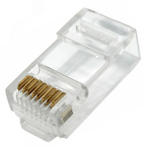 Джек RJ-1 RJ-45 8P8C CAT 5e