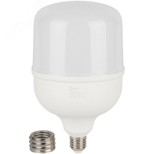 Лампа светодиодная промышленная LED 65Вт 7150Лм 4000К E27/E40 нейтральный белый свет POWER T140-65W-4000 STD