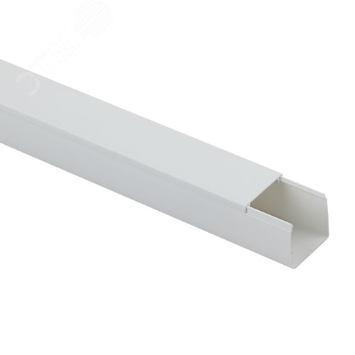Кабель-канал ЭРА KK-W-25-25 белый 25x25 50м