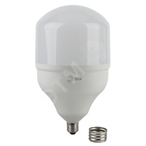 Лампа светодиодная LED 65 Вт 5200Лм 4000К T160 нейтральный E27/E40 (переходник) 170-265В LED POWER T160-65W-4000-E27/E40