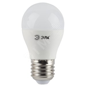 Лампа светодиодная LED 5 Вт 400Лм 4000К шар нейтральный E27 170-265В LED P45-5W-840-E27 Standart